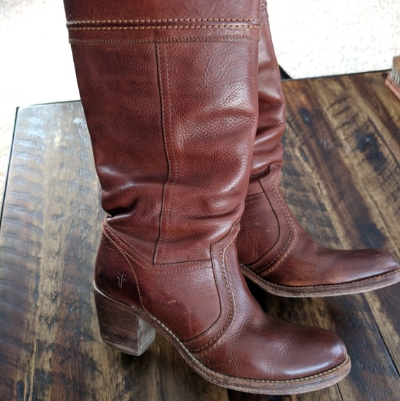 Frye Shoes Vintage Jane Stitch Redwood Boot Poshmark